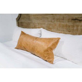 Dumo Lumbar Pillow, Chestnut