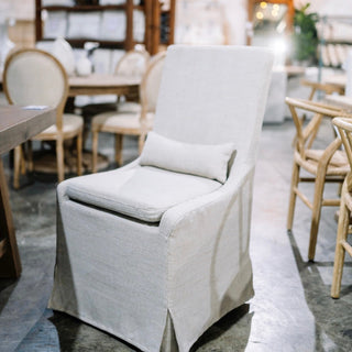 Belgian Dining Chair, KW Linen