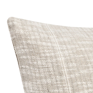 Ria 22x22 Pillow, Natural/ Ivory